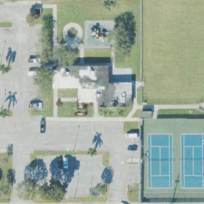 Aerial view of Sparks Park