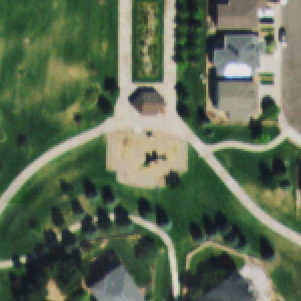 Aerial photo of Spearwood Park at Firelight at Highlands Ranch