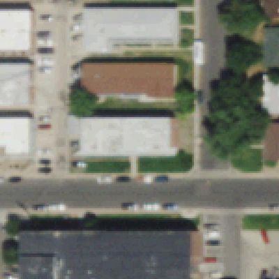 Aerial photo of Spin factory