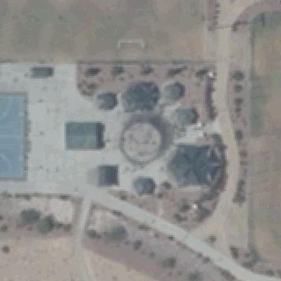 Aerial photo of Splash Pad