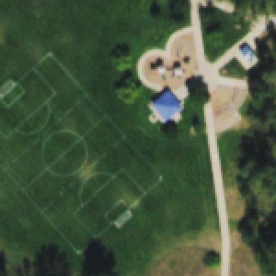 Aerial photo of Spring Gulch Park