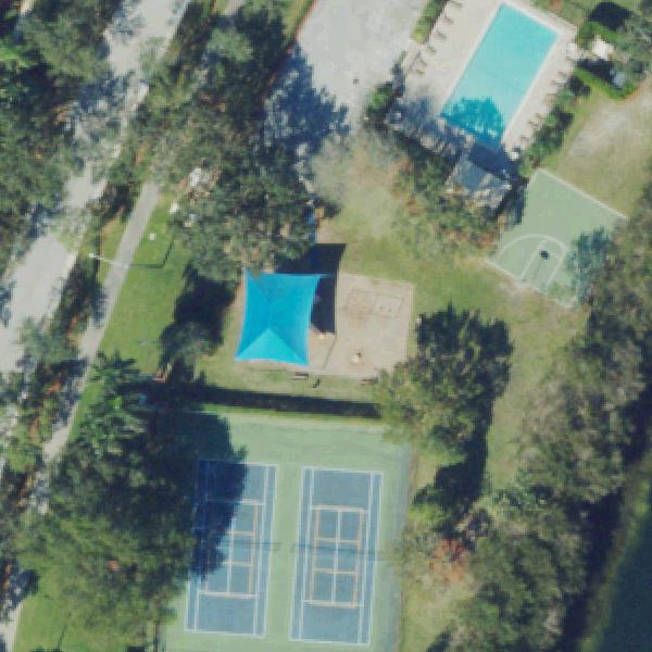 Aerial view of Spring Valley Park
