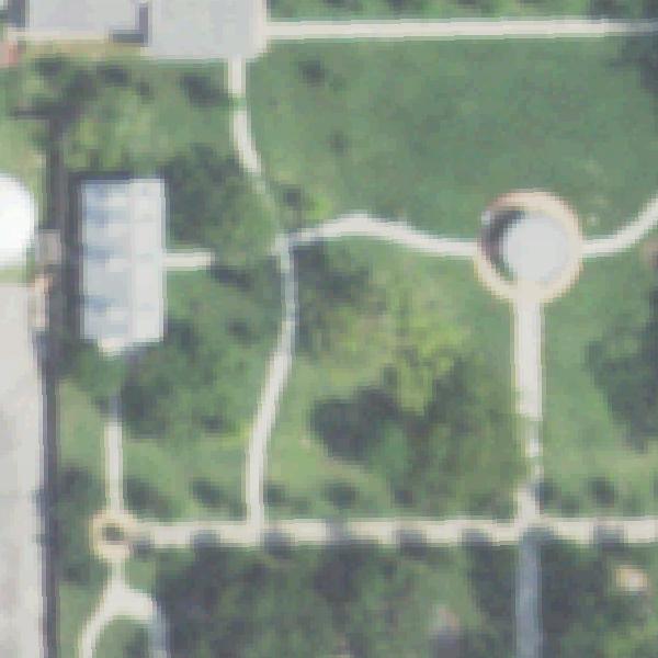 Aerial photo of Spring Valley Village City Park