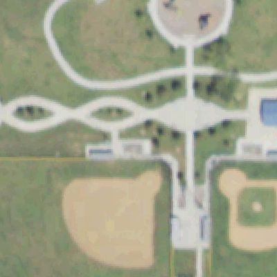 Aerial photo of Squatty Lyons Park