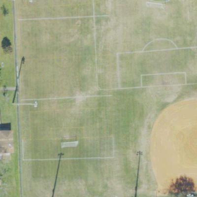 Aerial view of Stafford Park