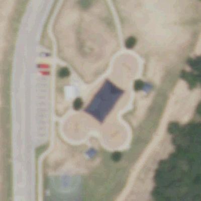 Aerial photo of Stage Stop Park