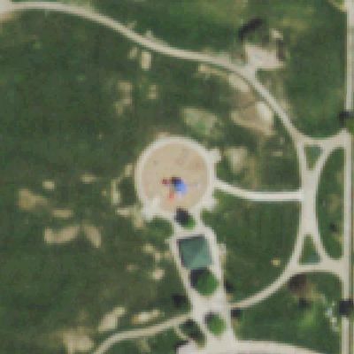 Aerial photo of Stampede Park