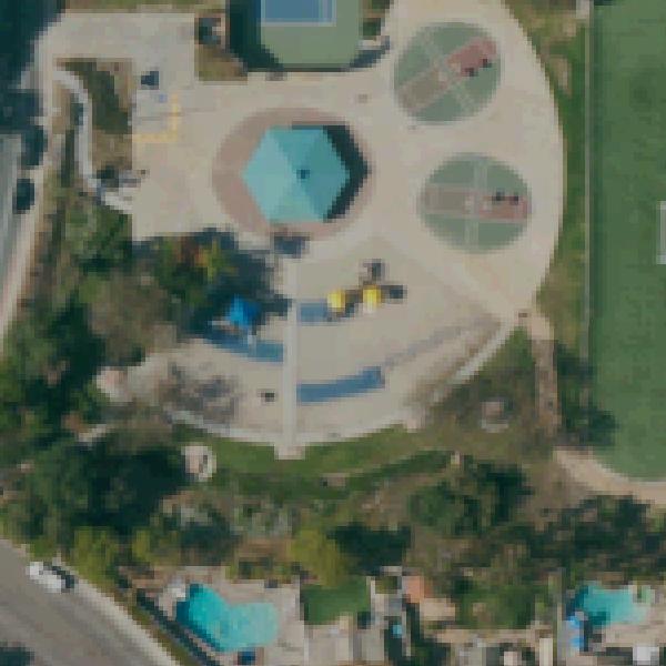 Aerial view of Steele Canyon County Park