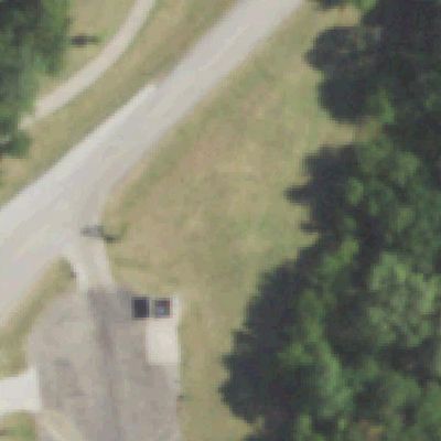 Aerial photo of Stewart Creek Park