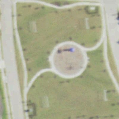 Aerial view of Stingray Johnson Memorial Park
