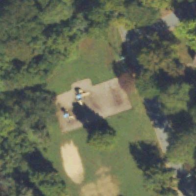 Aerial view of Stoneview Park
