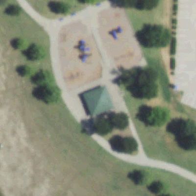 Aerial view of Stoney Hollow Park