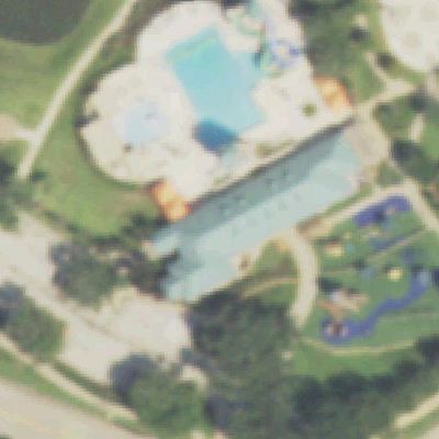 Aerial photo of Sugar Land Park