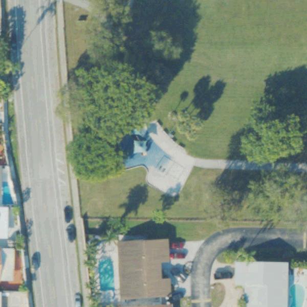 Aerial view of Sugarwood Park