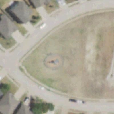 Aerial view of Sumac Playground