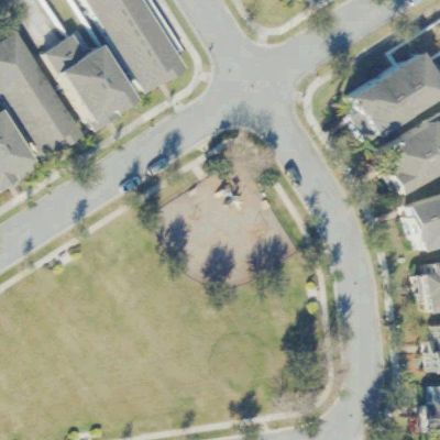 Aerial view of Summerlake playground #1