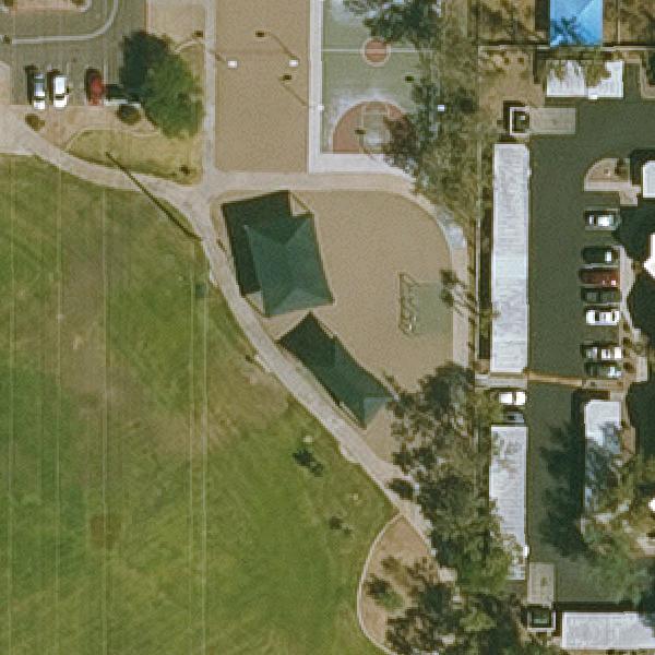 Aerial view of Sun Ray Park