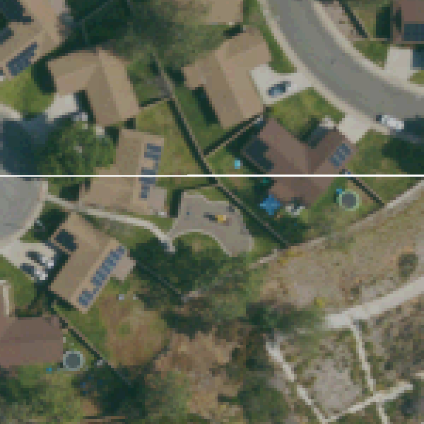 Aerial view of Sunbird Playground