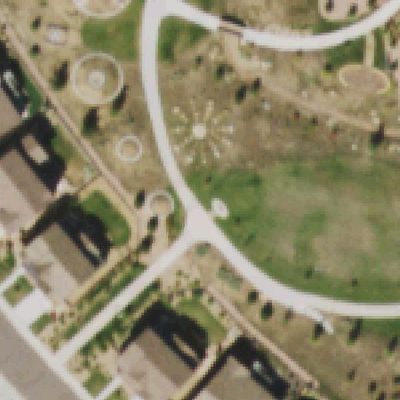 Aerial photo of Sunburst Park