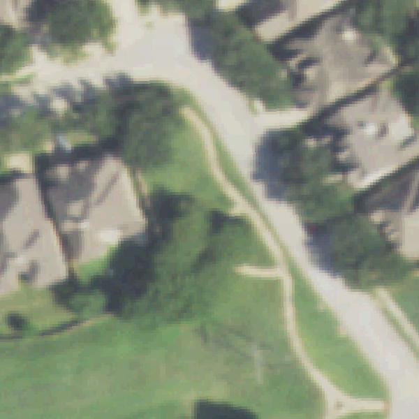 Aerial view of Sunderland playground