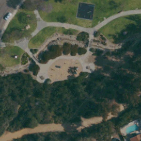 Aerial view of Sunridge Park