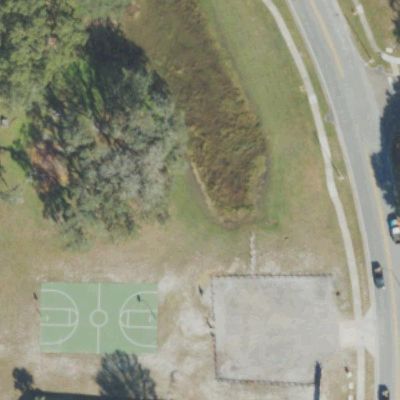 Aerial view of Sunrise Community Park