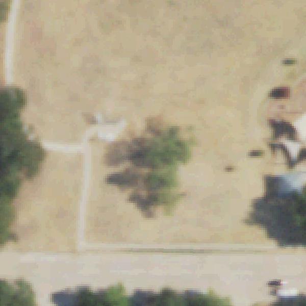 Aerial view of Sunset Hills Park
