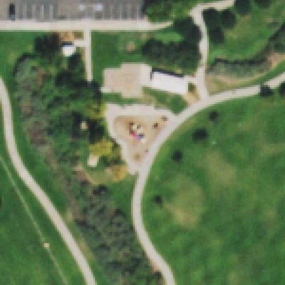 Aerial photo of Sunset Park
