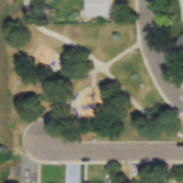 Aerial photo of Sunset Park