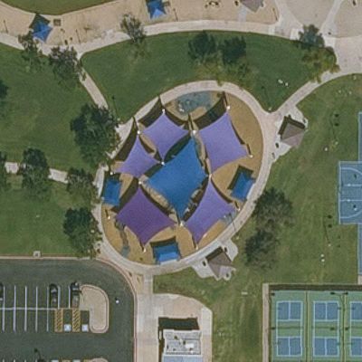 Aerial view of Surprise Community Park