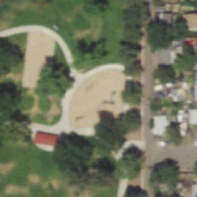 Aerial photo of Swansea Park