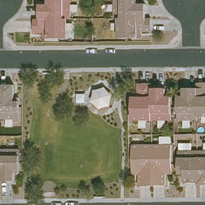 Aerial view of Sweetwater Heights HOA Park