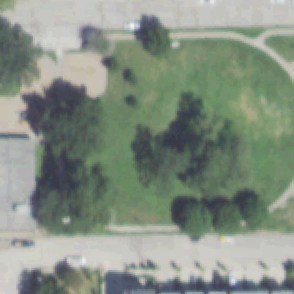 Aerial photo of Swiney Park
