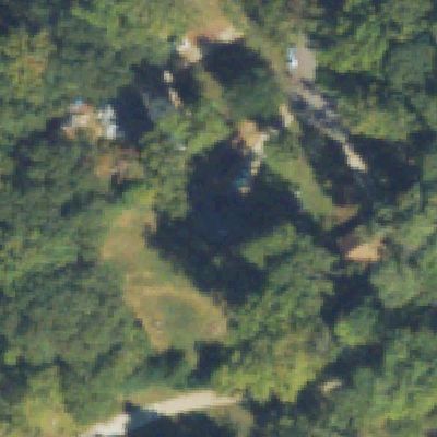Aerial view of Swings