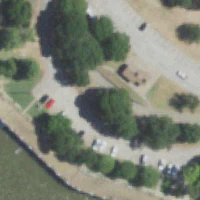 Aerial view of T & P Hill workout station
