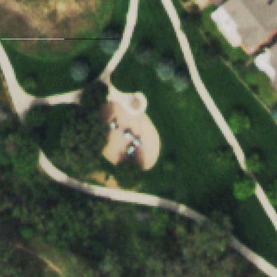 Aerial photo of Tallman Gulch Playground