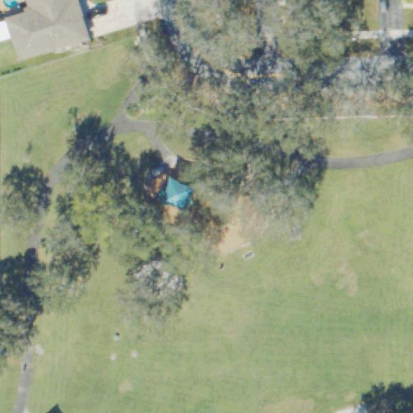 Aerial view of Tamarind Park