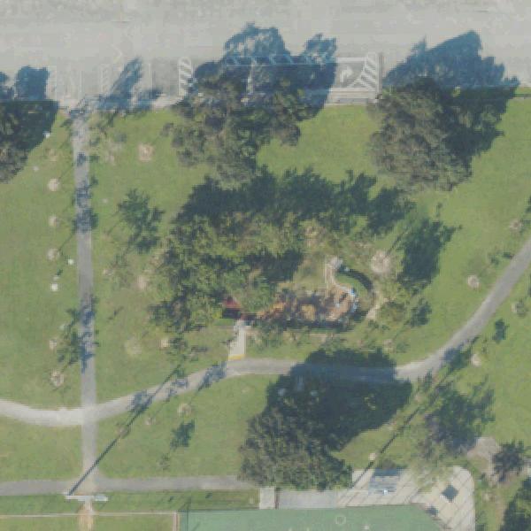 Aerial view of Tamiami Park