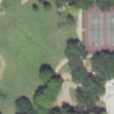 Aerial photo of Tanglewood Park