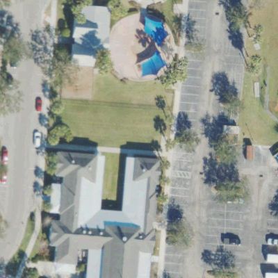 Aerial photo of Tanja King Park