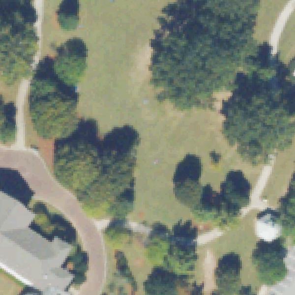 Aerial view of Taylor-Brawner Park