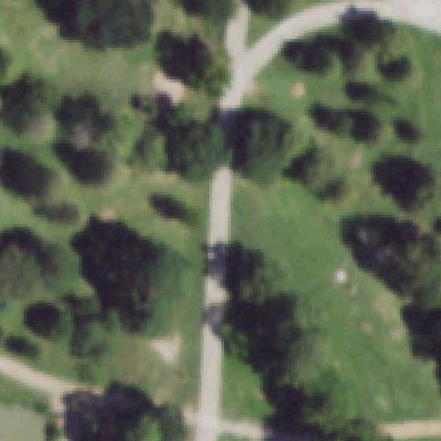 Aerial photo of Taylor Lake Village Community Park