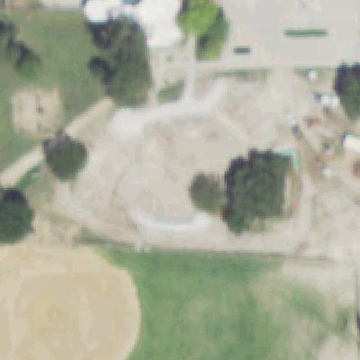 Aerial photo of TC Jester Playground