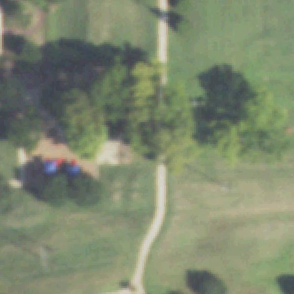 Aerial view of Telfair Central Park