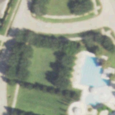 Aerial photo of Telfair Recreation Center