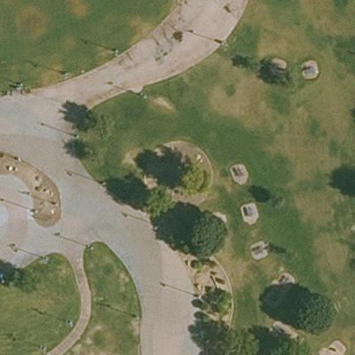 Aerial view of Tempe Beach Park