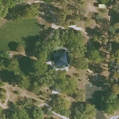 Aerial view of Tempe Women's Club Park Playground