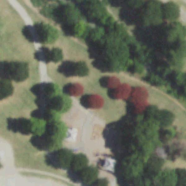 Aerial view of Terra Lynn Playground
