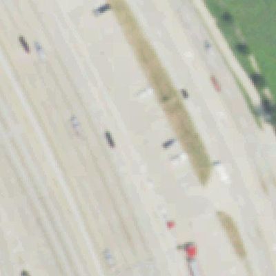 Aerial photo of Terry Hershey Hike & Bike Trail Parking Lot