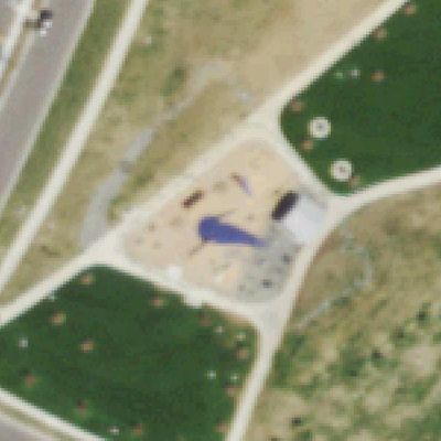 Aerial photo of The Bluffs